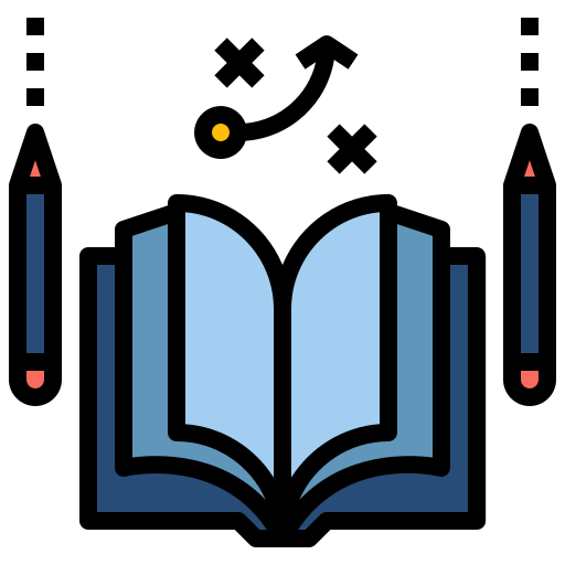 learn plan pen planning management strategy icon 230348